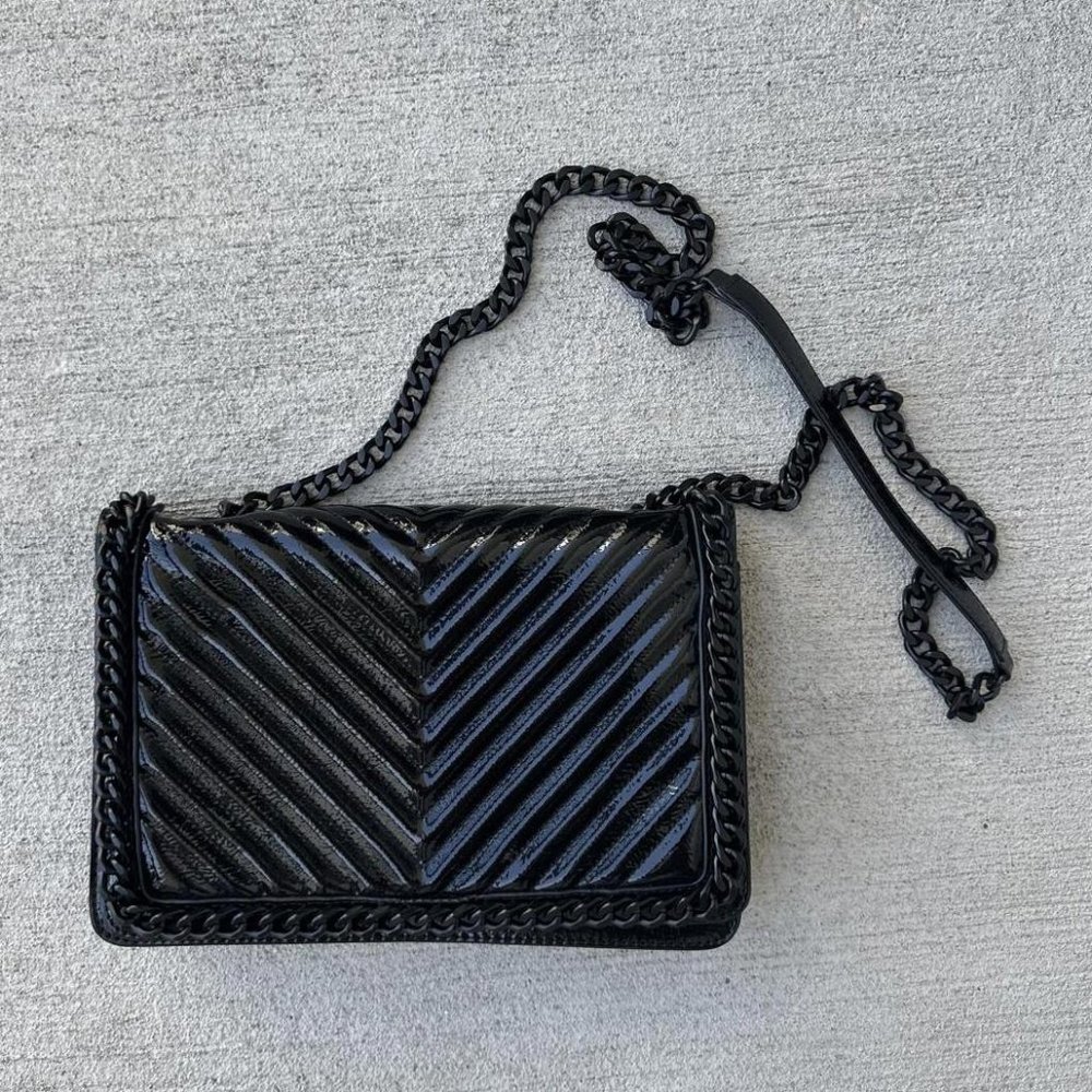 ALDO GREENWALD CHAIN CROSSBODY PURSE BAG